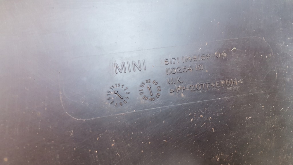 Накладка подвеска задняя mini cooper r50 r56 1149159 Доставка