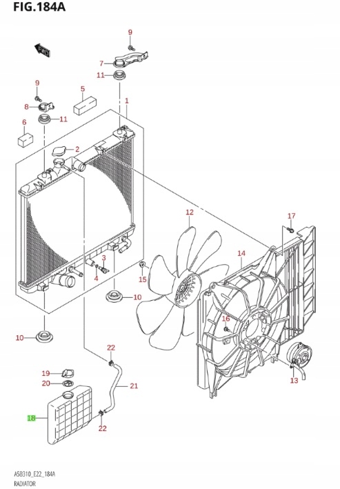 фото №9, Suzuki swift 05-10 splash - бак розширювальний