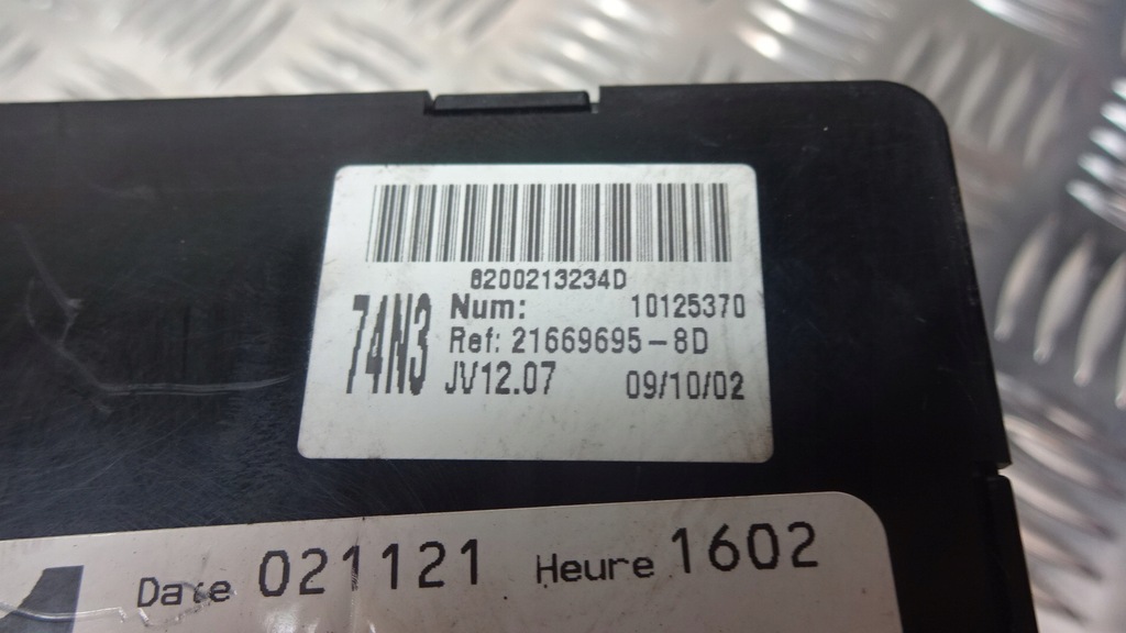 фото №3, Коробка модуль bsi renault laguna ii 1.9 dci 8200213234d