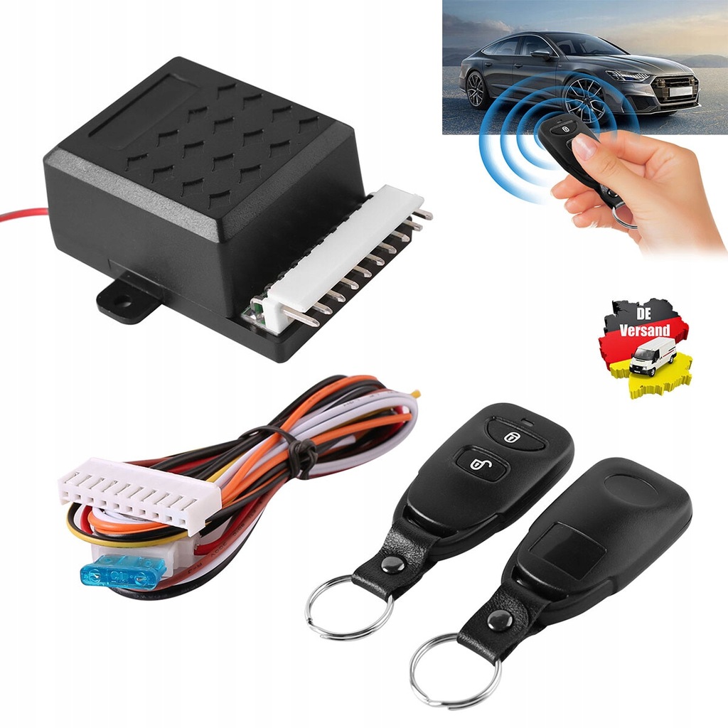 фото №11, Универсальный блок управления замка центрального комфорт багажник 2 брелоки