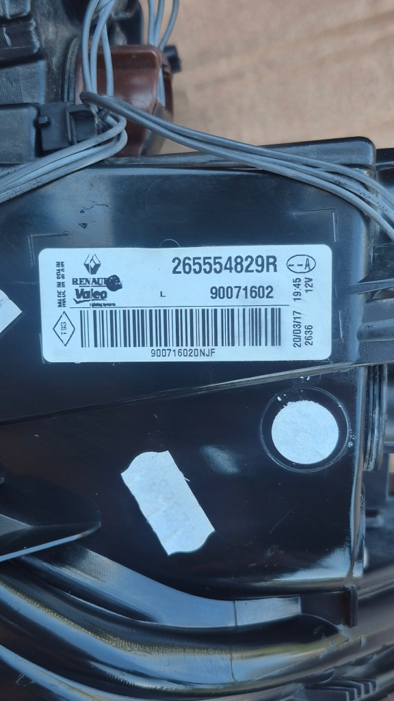 Фара задняя левая правый  led w крыло renault megane iv hb хэтчбек Киев