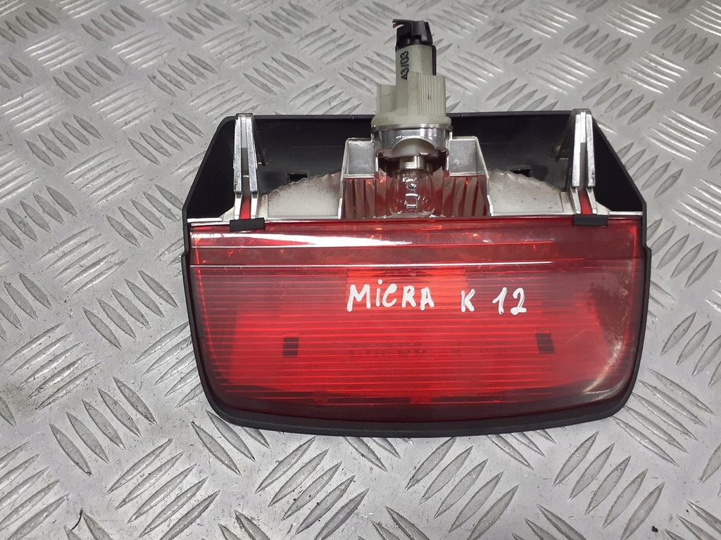 фото №1, Свет стоп-сигнал nissan micra k12