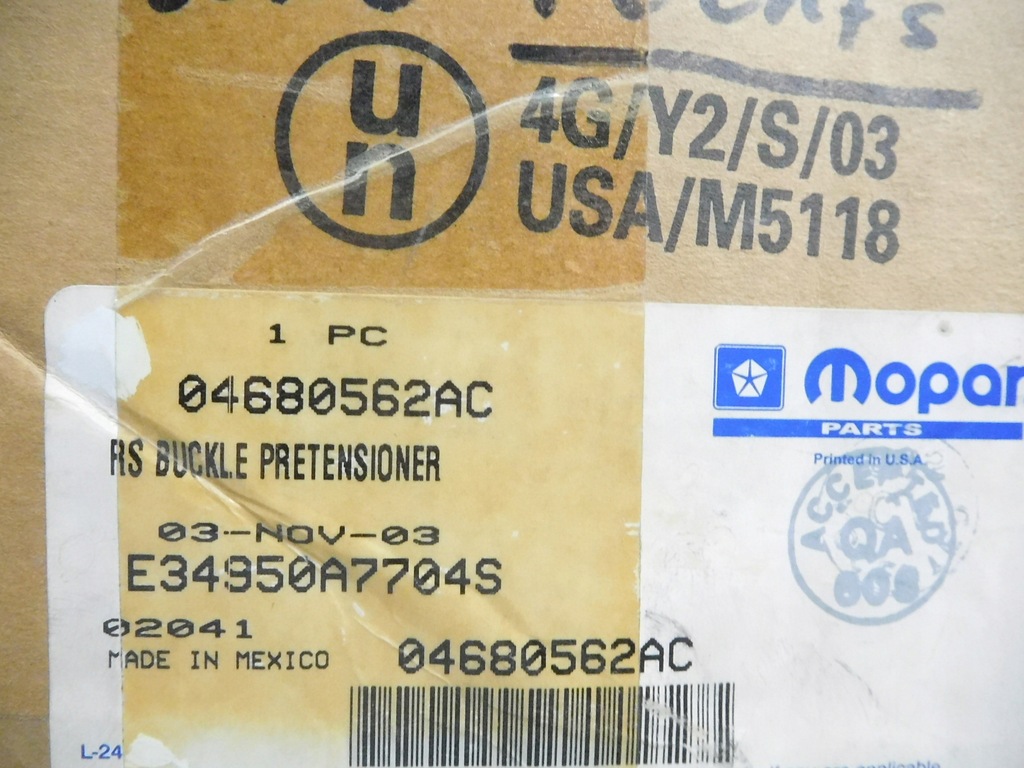 фото №8, Кронштейн поперечина правый перед mopar chrysler voyager 4680562ac