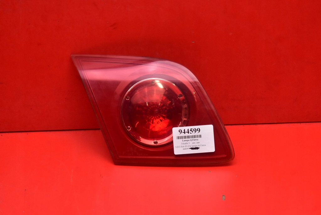 фото №1, Лампа ліва задня задня p2913l mazda 3 1 i bk 5d hb 03-06