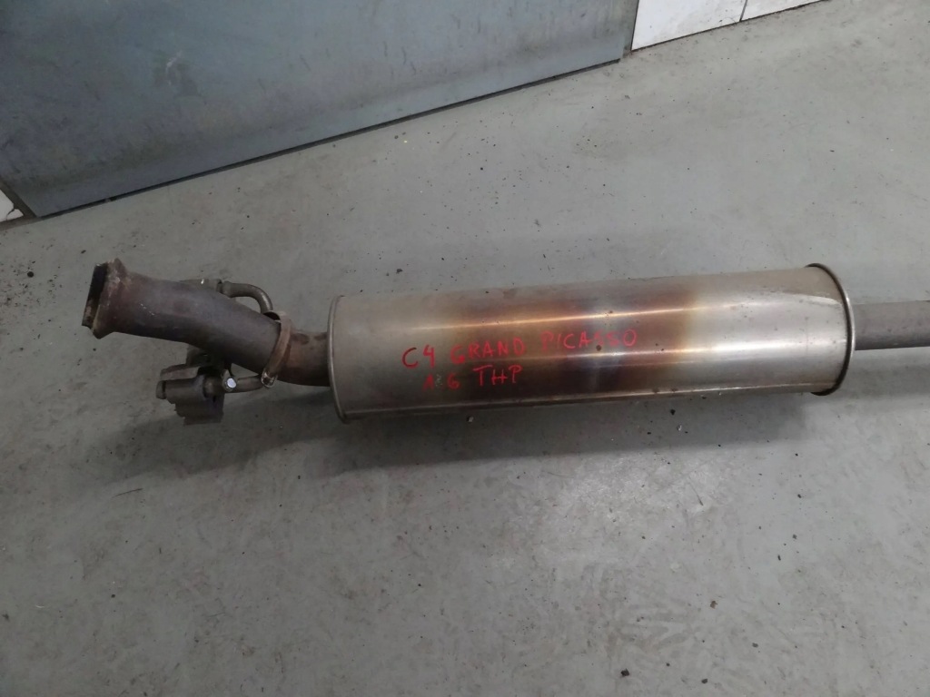 фото №5, Citroen c4 grand picasso 11 lift 1.6 thp гаситель выхлоп kompletny