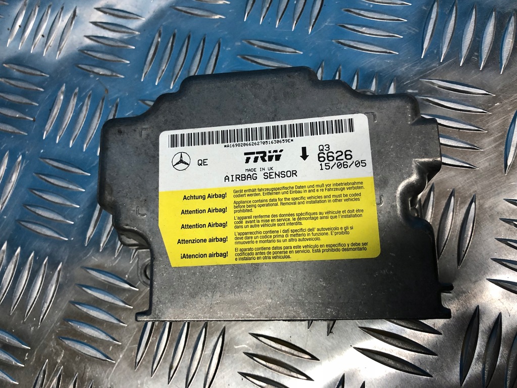 фото №1, Mercedes w169 модуль блок управления подушек подушка безопасности a1698206626