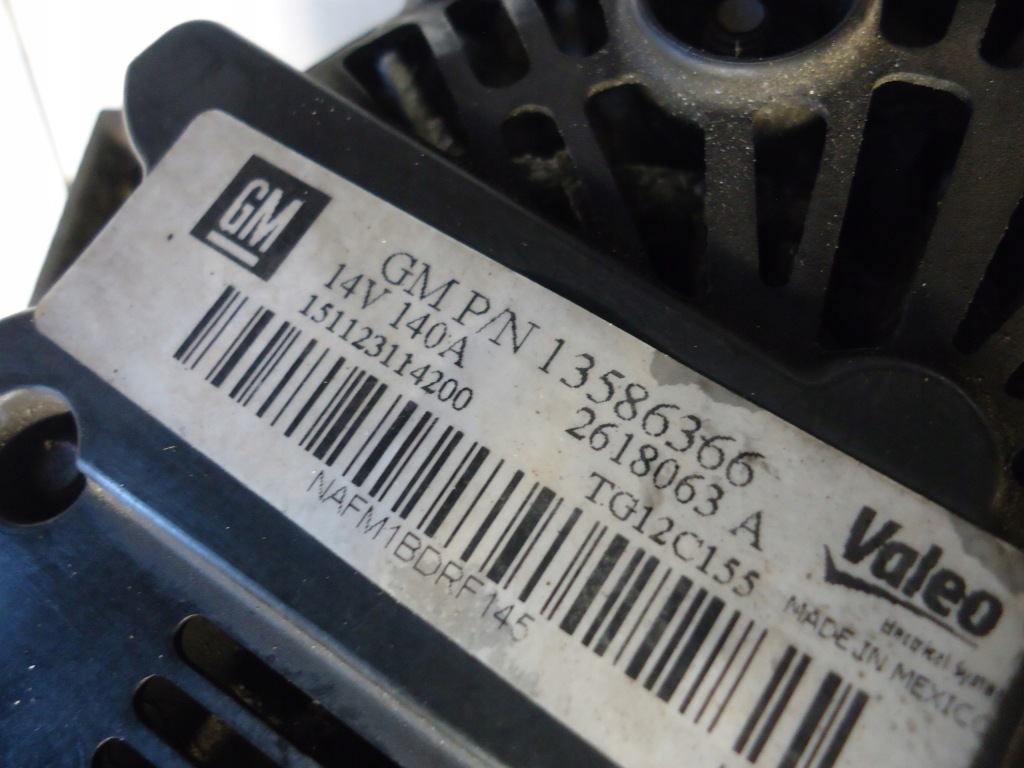 Opel mokka 1.6cdti 2017 b16dth генератор 13586366 в Украине