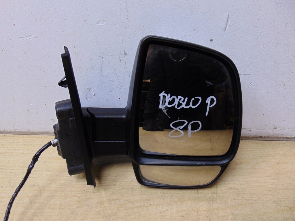 фото №7, Зеркало ele правое fiat doblo ii opel combo d 8 pin europa