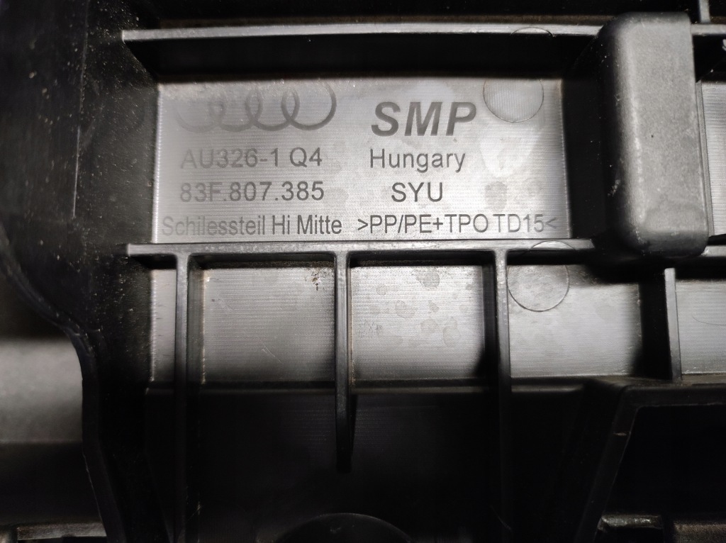 Бампер задняя задний audi q3 sportback 83f 83f807521b s-line с Разборки