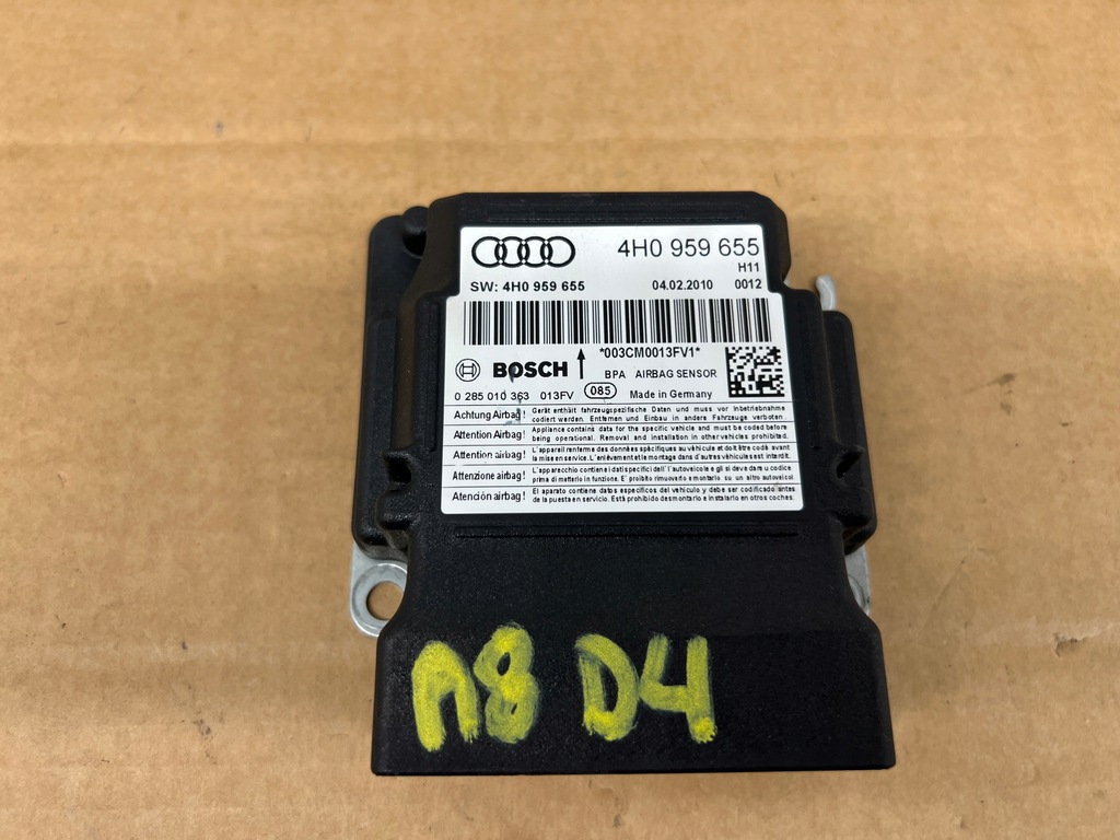 фото №1, Audi a8 d4 датчик подушка безпеки 4h0959655