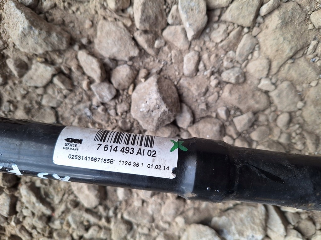 Bmw x3 f25 n47 sdrive привідний вал ліве задні 7614493 в Україні