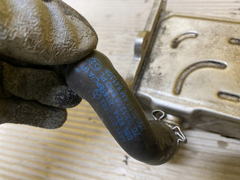 фото №5, Радіатор вихлопних газів egr w176 w205 2.2cdi a6511400675