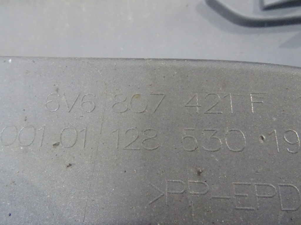 фото №11, Skoda fabia iii lift hb бампер задняя 6v6807421f