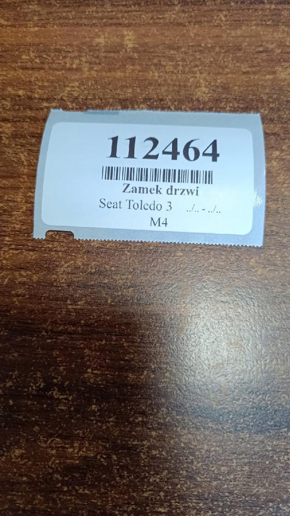 фото №8, Seat toledo iii замок дверь левый задняя 7l0839015