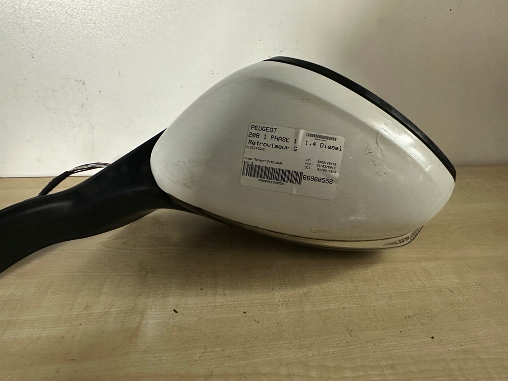 фото №1, Peugeot 208 2008 ліва дзеркало 7 pin