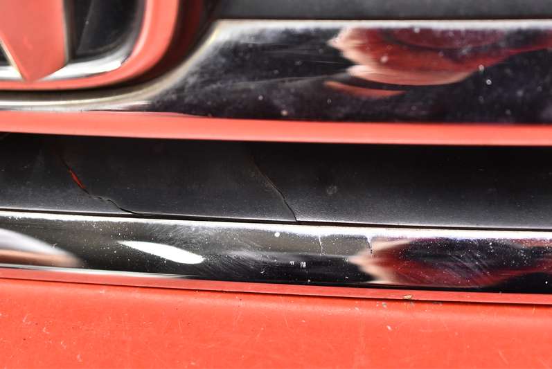 фото №5, Решётка радиатора решётка радиатора czarna 71121-sca-a010-m honda crv 2 ii lift 04-06