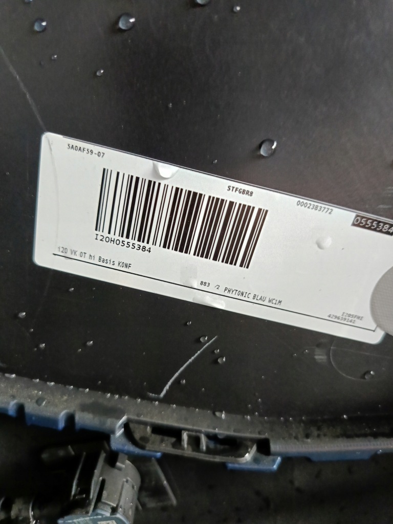 фото №16, Бампер задняя bmw ix i20 c1m phytonic blau kompletny 6xpdc usa