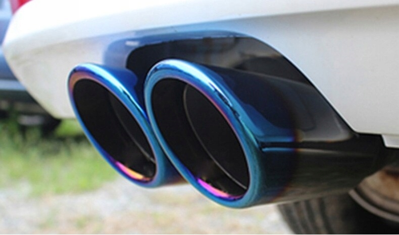 фото №14, Наконечник глушителя audi q3, kpl grilled blue