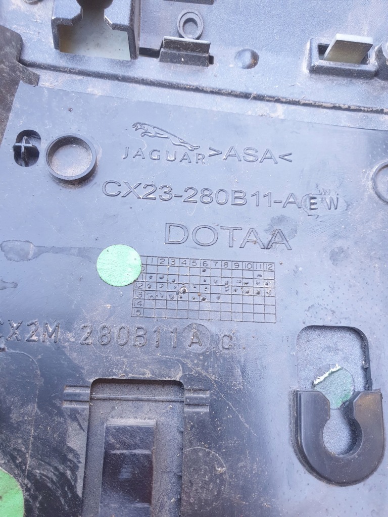 фото №5, Jaguar xf x250 молдинг крыла накладка левая cx23-280b11-a