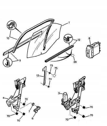 фото №5, Направляющая стекло правый задняя citroen xsara ii 9303a6