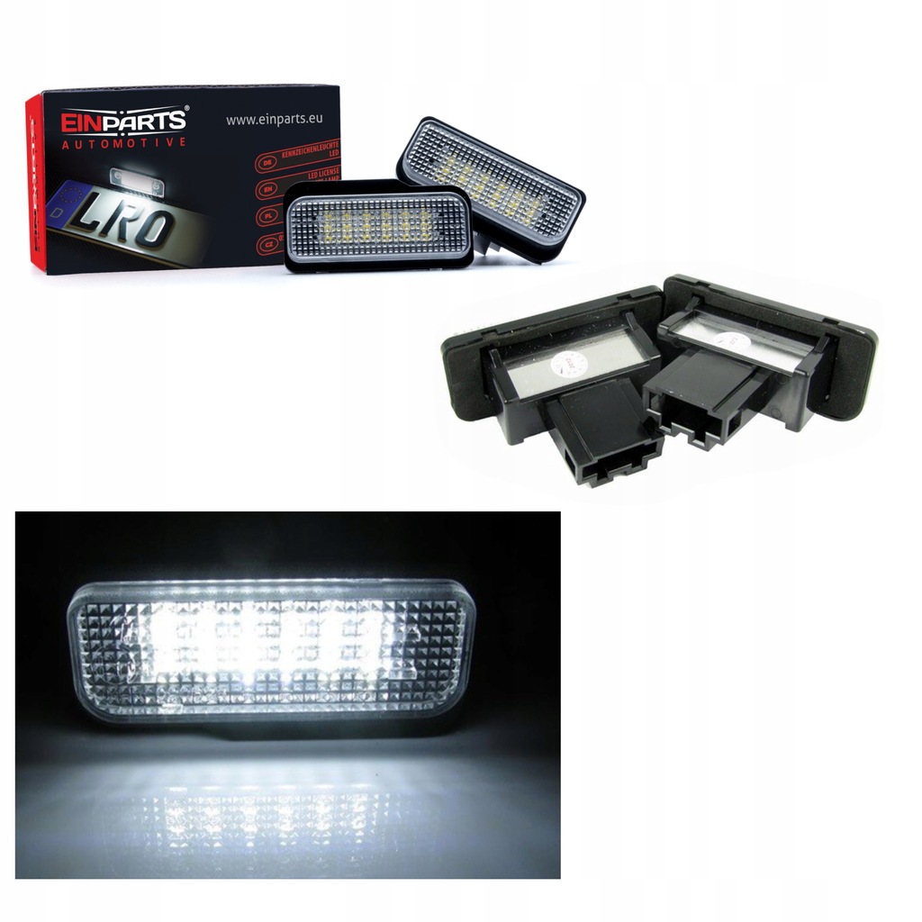 фото №1, Лампа подсветка номерного знака mercedes - benz