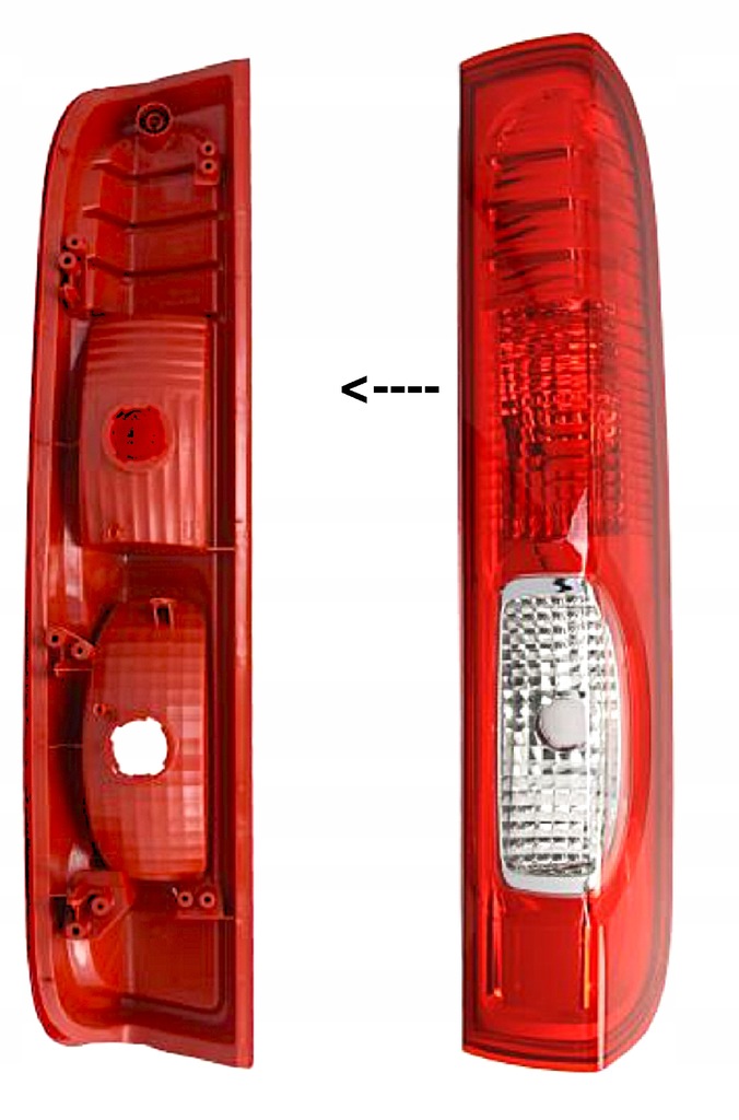 фото №1, Лампа стоп задняя задняя правая nissan primastar vivaro trafic 2007-