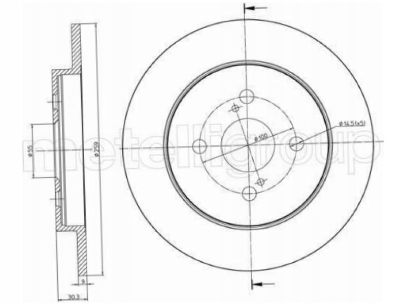 фото №2, Гальмівні диски задня aston martin cygnet 1.3 11-13