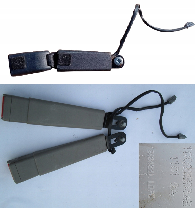 фото №1, Dodge durango iii 11- кліпса поперечина перед замок пряжка ліва права кліпса