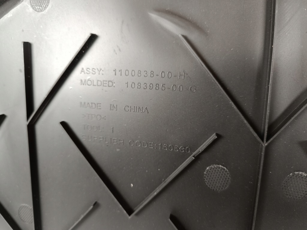 фото №7, Tesla model 3 захист плита pod задній бампер 1100838-00-h