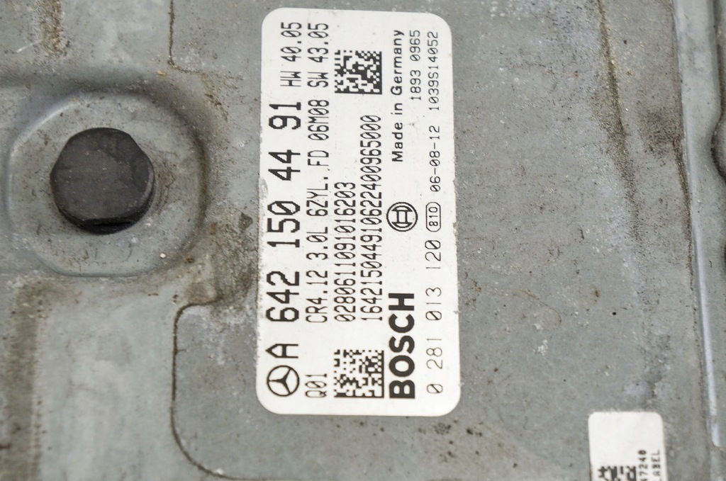 фото №5, Hq272 mercedes gl x164 3.0cdi бортовий комп'ютер двигуна