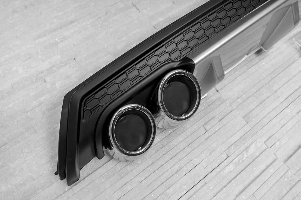 фото №9, Volkswagen polo v диффузор накладка бампер задний