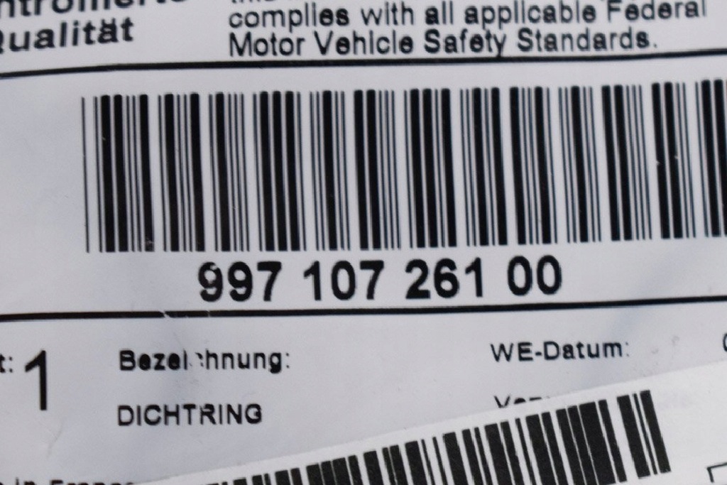 фото №6, Прокладка кришки насоса оливи porsche cayman 987 99710726100оригінальна