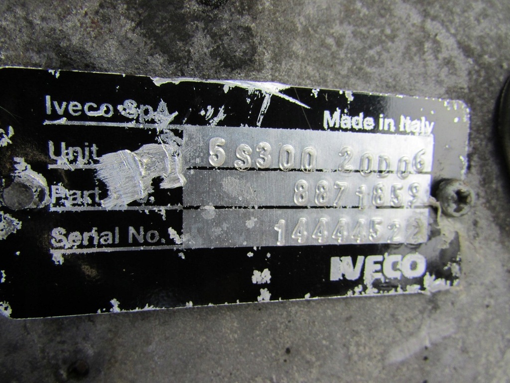 фото №6, Коробка передач передач iveco daily 2.3 hpi 5s300