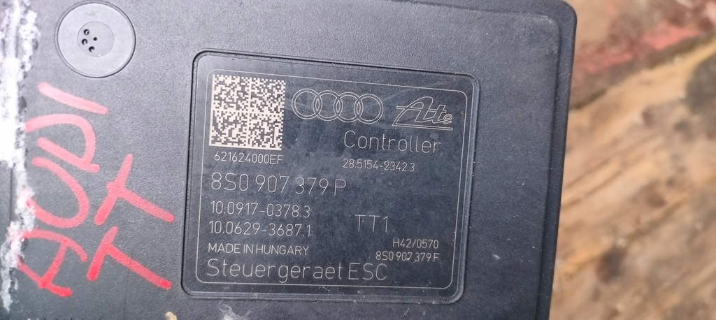 фото №4, Audi tt 8s насос abs 8s0907379p 8s0614517p europa