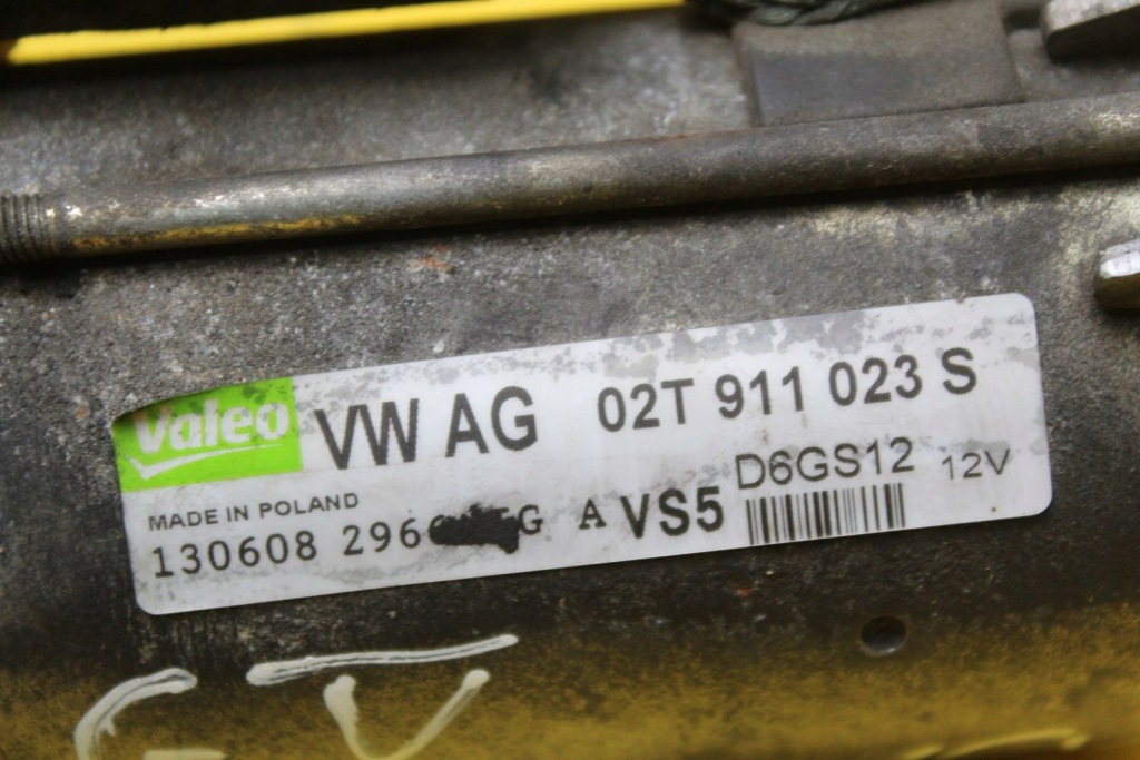 Купити Стартер 10 зубів 02t911023s golf v 1.4 b bud