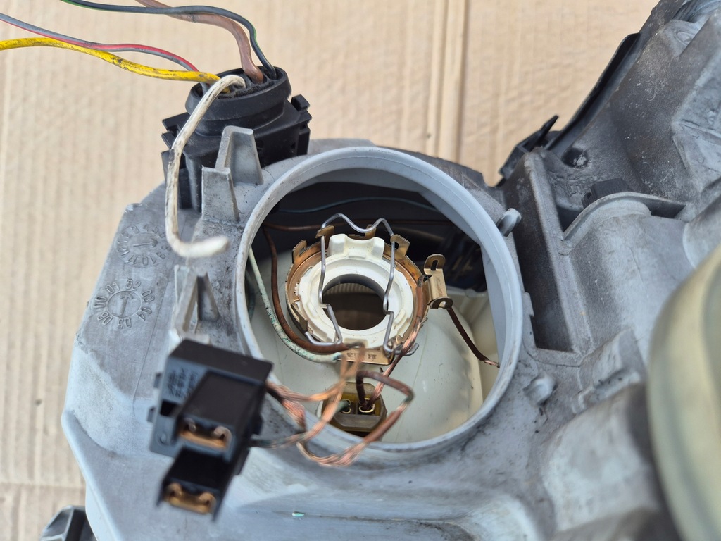 фото №12, Mercedes c-klasa w203 лампа права. h7.2000-2004