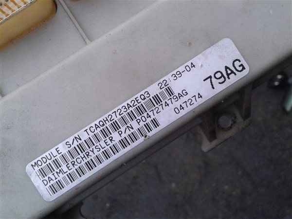 фото №5, Модуль комфорта chrysler voyager iv p04727479ag