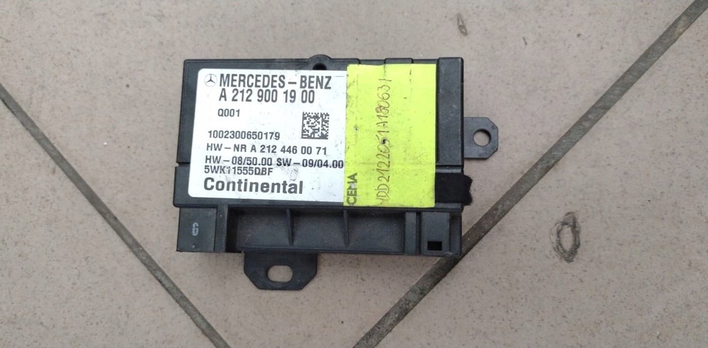 фото №1, Модуль насоса пального mercedes a2129001900