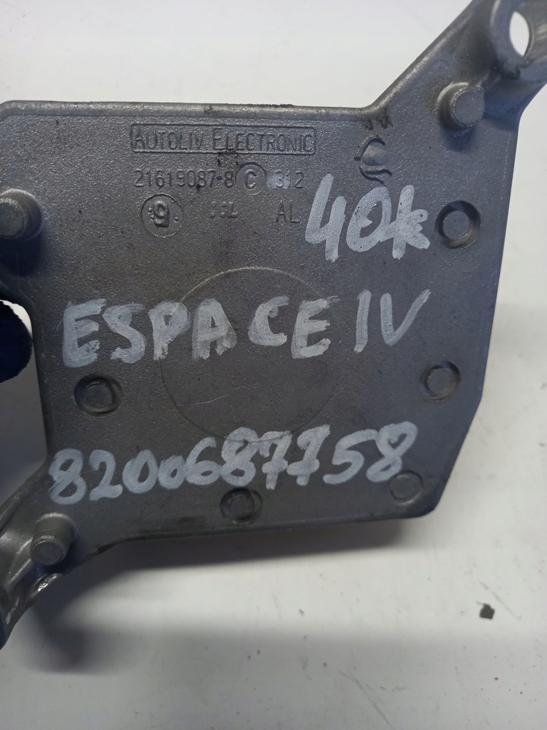 фото №2, Модуль датчик подушка безпеки renault espace iv 8200687758