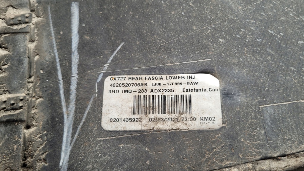 фото №8, Бампер задняя задний ford mustange mach-e бампер задний mustang mach e mache