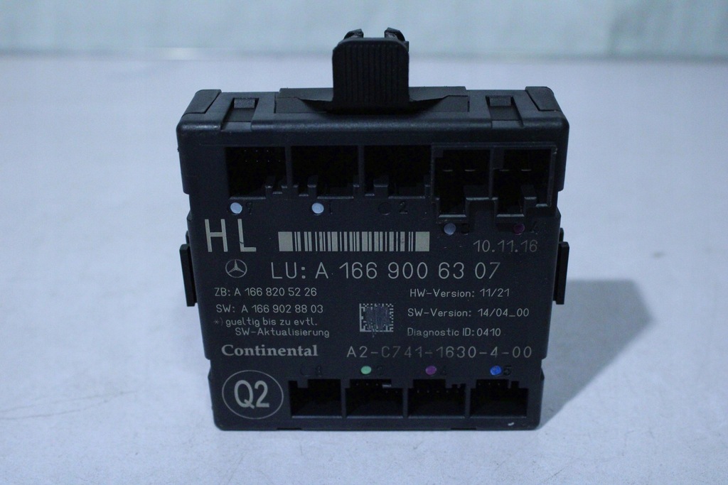 фото №1, Mercedes w166 gl модуль блок управления дверь a1669006307