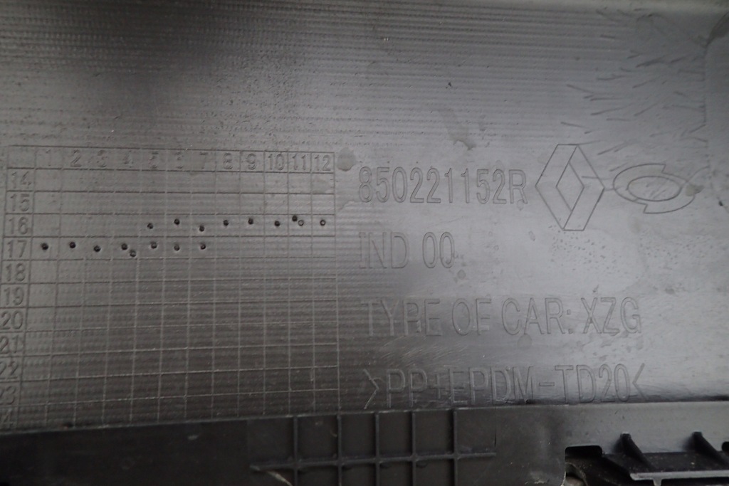 фото №9, Бампер задній задня renault koleos ii pdc 850221152p