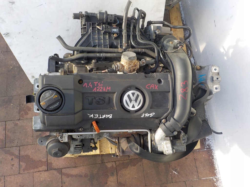 Audi a1 a3 8p golf v vi 1.4 tsi 122km двигун cax caxa caxc комплектний Доставка