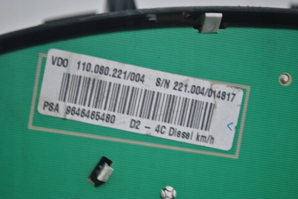 фото №5, Лічильник прилади peugeot 407 9646465480