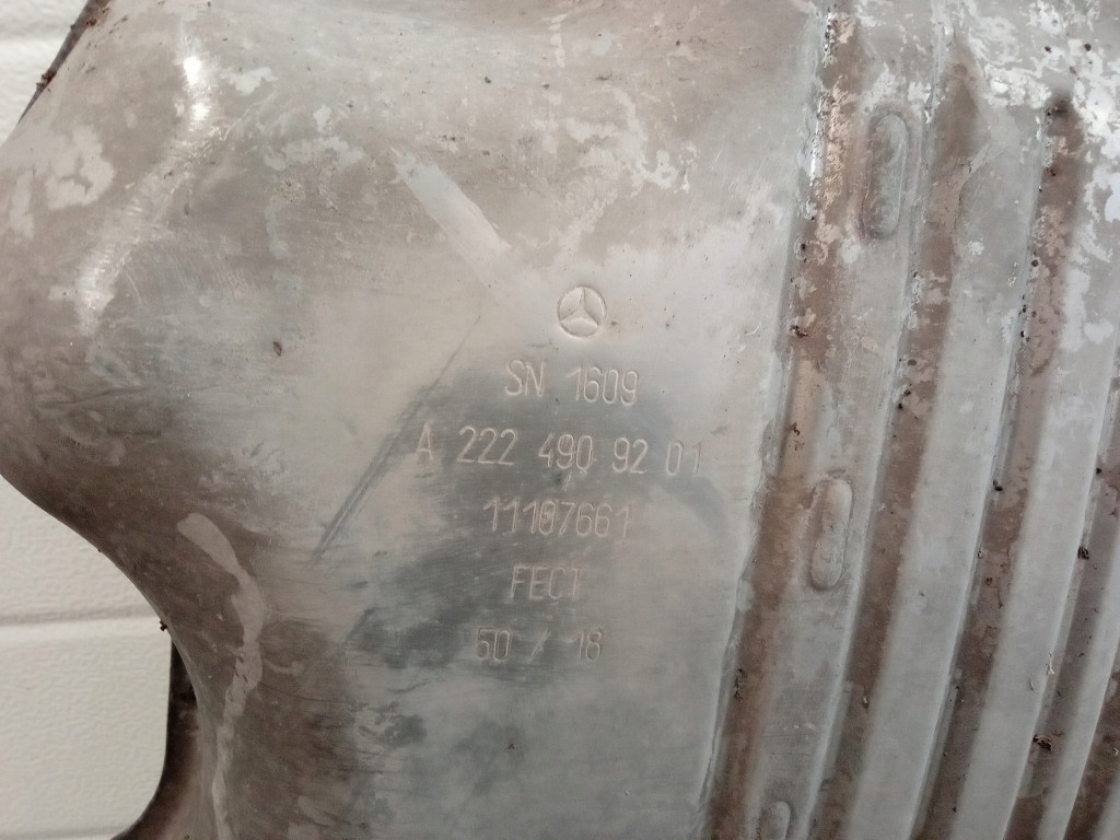 фото №4, Mercedes s klasa w222 3.0 cdi вихлоп кінцевий середній 2224909201