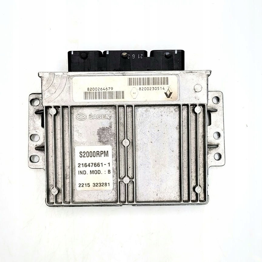 фото №1, Бортовой компьютер блок управления двигателя renault 8200230514