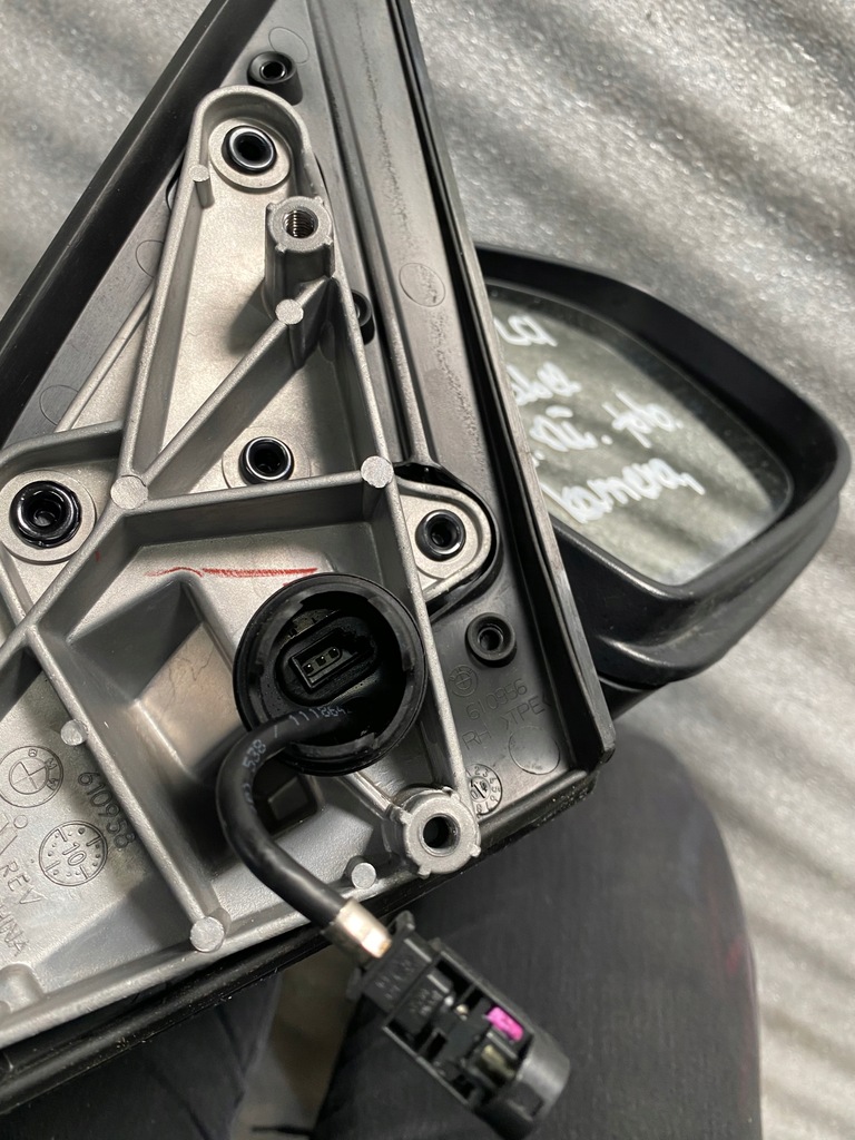 фото №5, 134 bmw x6 e71 lci зеркало правое камера 3p black