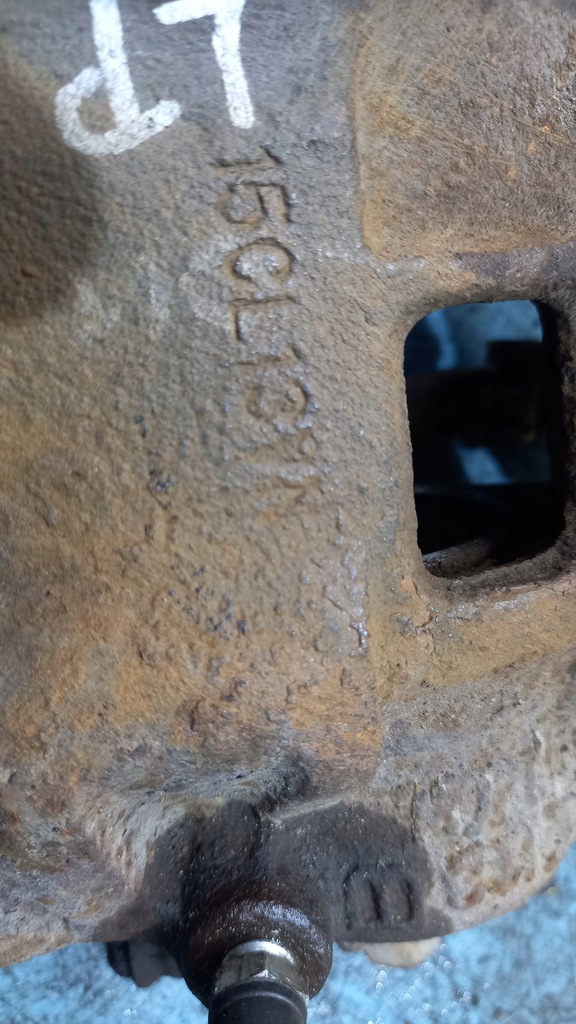 фото №4, Супорт гальмівний лівий перед honda jazz ii 02r 1.3b