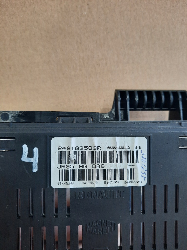 фото №6, Лічильник прилади renault scenic iii 248103583r