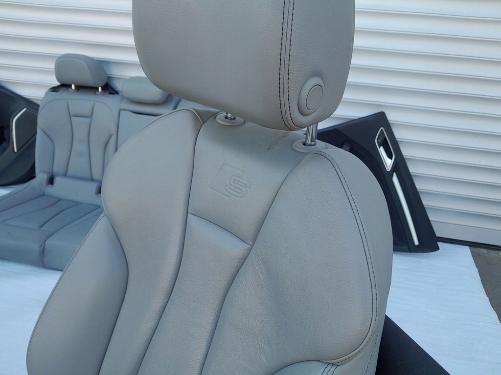 фото №5, Audi a3 s3 8v lift sedan сидіння заднє сидіння блоки управління комплект s-line